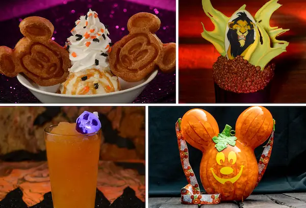 Disney celebra halloween con un menú de comida y bebidas especial.