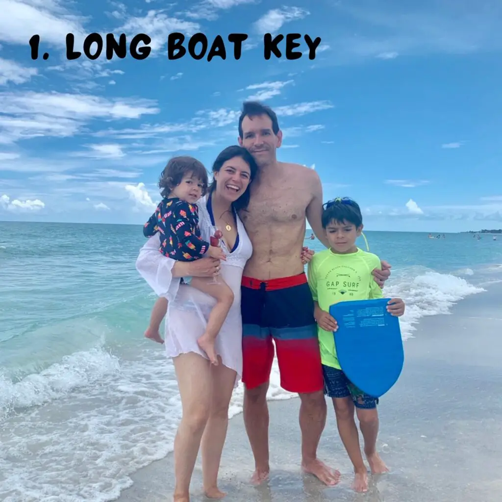Long boat key está entre las mejores playas de la Florida.