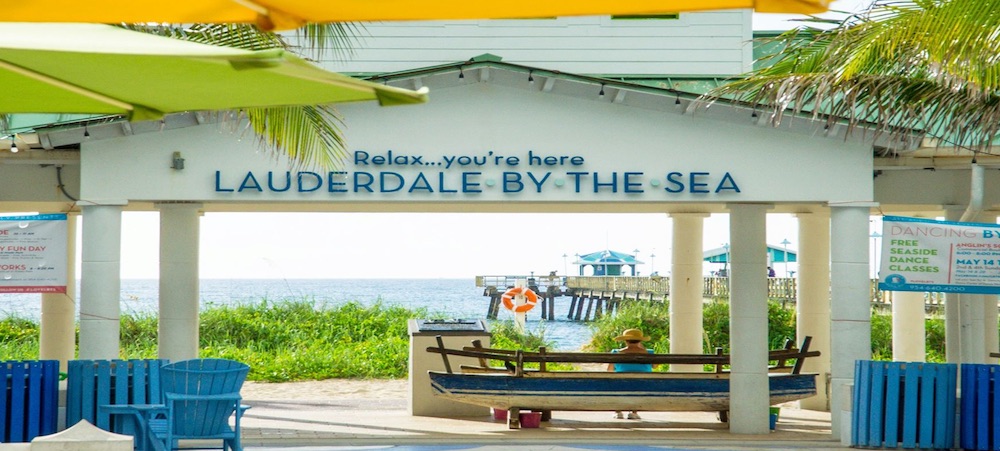 El muelle de Lauderdale by the sea, es otro de los lugares para pescar en Broward.